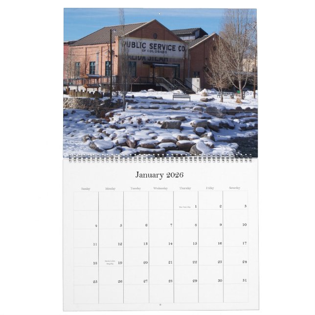 Salida Colorado, 2013 Calendar (Jan 2026)