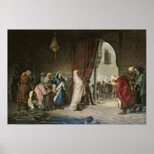 Salida del Boabdil, at the Alhambra Poster