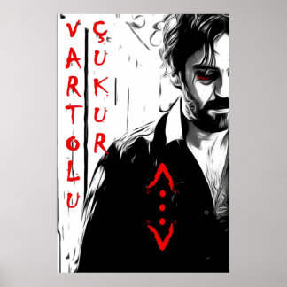 Salih koçovali/ çukur/ B&W Poster