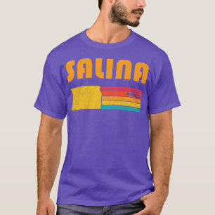 Salina Kansas Vintage Distressed Souvenir T-Shirt