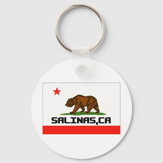 Salinas,Ca -- Products Key Ring (Front)