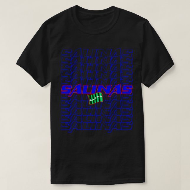 Salinas Cascade text 1 T-Shirt (Design Front)
