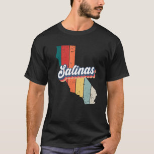 Salinas City Retro Vintage Hometown California T-Shirt