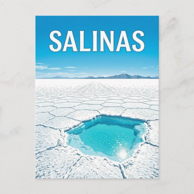 Salinas Grandes Postcard (Front)