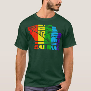 Salinas Pride  Salinas LGBT Gift LGBTQ Supporter T T-Shirt