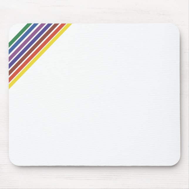 Salinger Stripe Mouse Pad (Front)