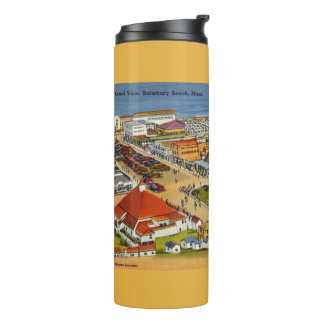 Salisbury Beach Vintage Postcard Thermal Tumbler