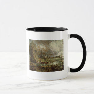 Salisbury Cathedral From the Meadows, 1831 Mug