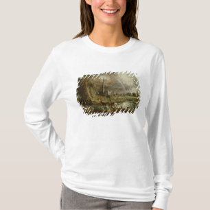 Salisbury Cathedral From the Meadows, 1831 T-Shirt