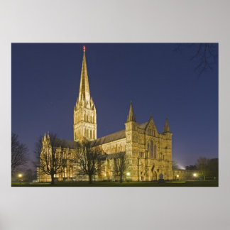Salisbury Cathedral Poster