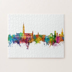 Salisbury England Skyline Jigsaw Puzzle