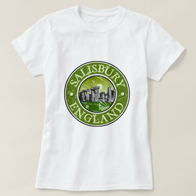 Salisbury England T-Shirt (Design Front)