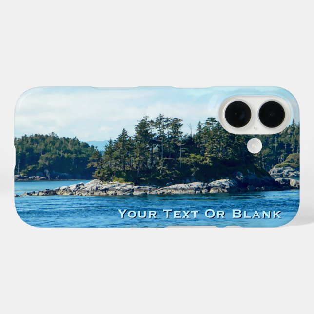 Salish Island Case-Mate iPhone Case (Back (Horizontal))