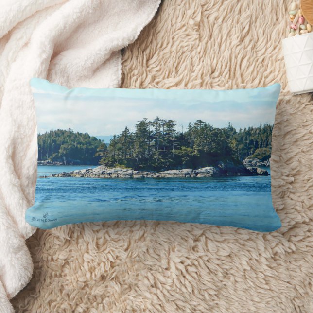 Salish Island Lumbar Cushion (Blanket)