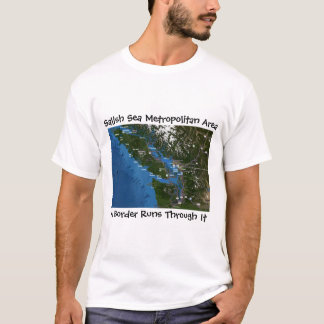 Salish Sea Metro Area T-shirt