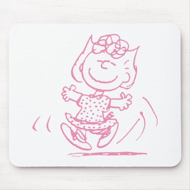 Sally Brown Dancing Mouse Pad (Front)