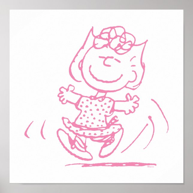 Sally Brown Dancing Poster (Front)