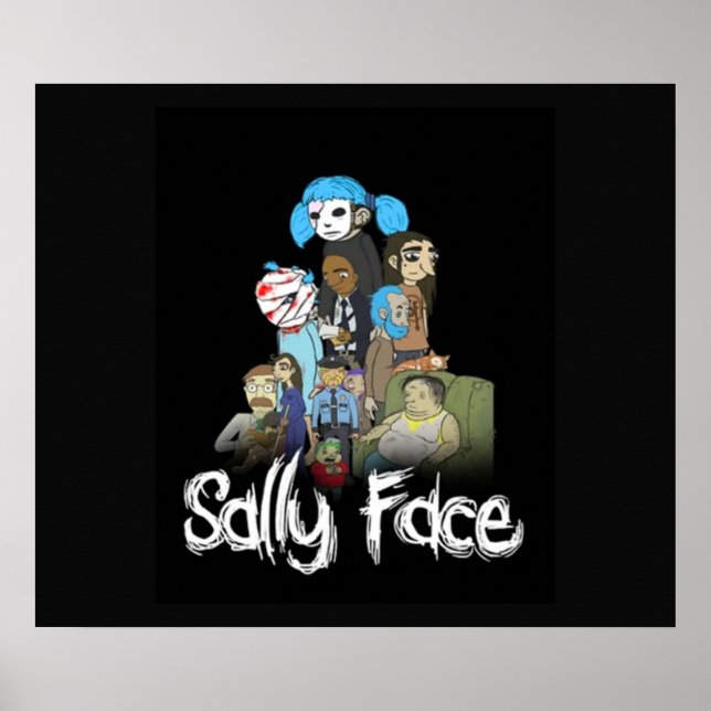Sally Face Episode 1 Design Poster (Front)