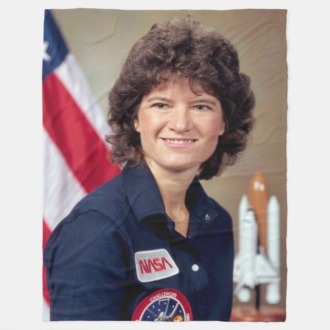 SALLY RIDE FLEECE BLANKET (Front)