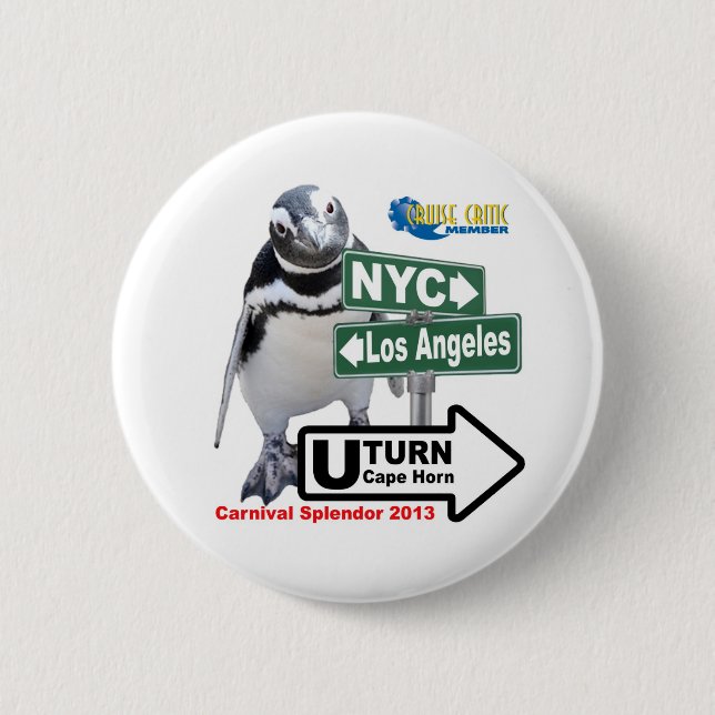 Sally The Penguin CC Button (Front)