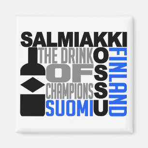 Salmiakki Kossu magnet