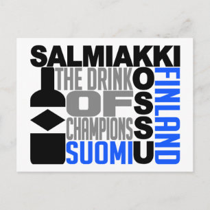 Salmiakki Kossu postcard