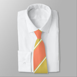 Salmon and White Wine-Coloured II Tie