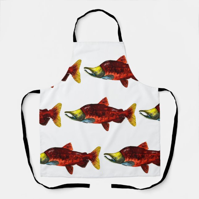 Salmon Apron | Fish Apron (Front)