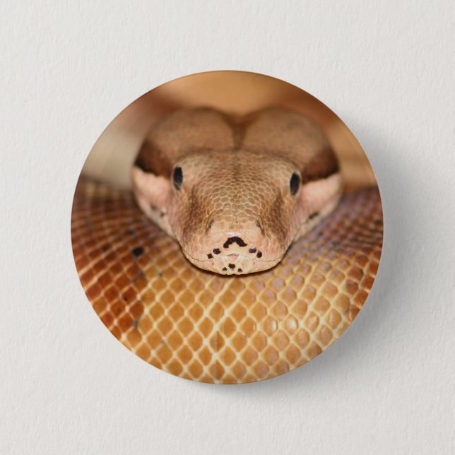 Salmon Boa Button (Front)
