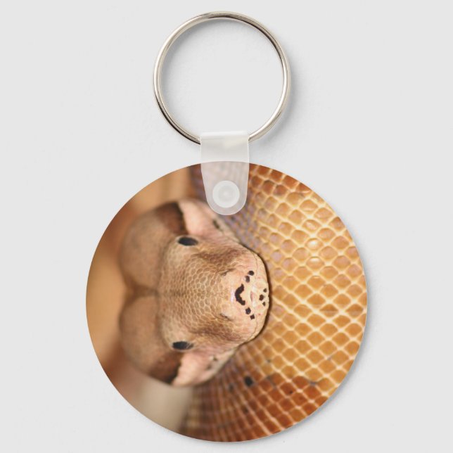 Salmon Boa Keychain (Front)