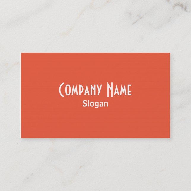 Salmon Business Card (Front)
