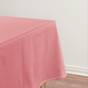 Salmon-Coloured Tablecloth