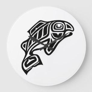 Salmon Design Clock
