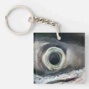 Salmon Eye Key Ring