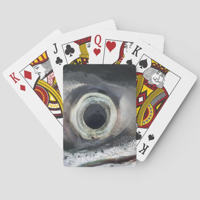 Salmon Eye Playing Cards (Back)