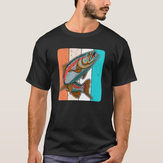 Salmon Fish Fishing Holidays Scandinavia Norway 1 T-Shirt (Front)