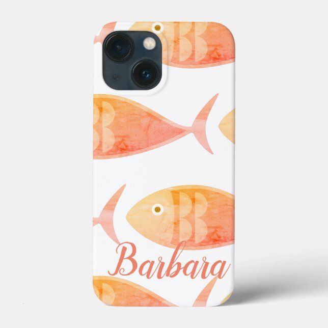 Salmon Fish Group  Case-Mate iPhone Case (Back)