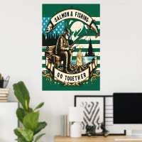 Salmon & Fishing: A Day By The Lake