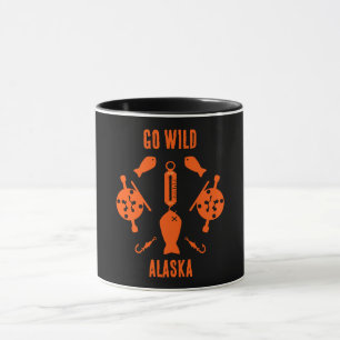 Salmon Fishing Alaska Mug