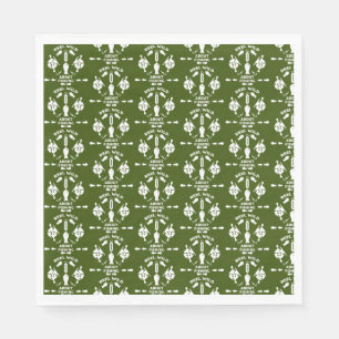 Salmon fishing Canada Napkin