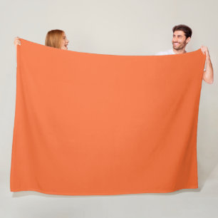 Salmon Fleece Blanket