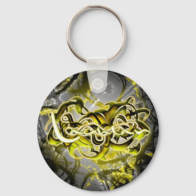 salmon key ring (Front)