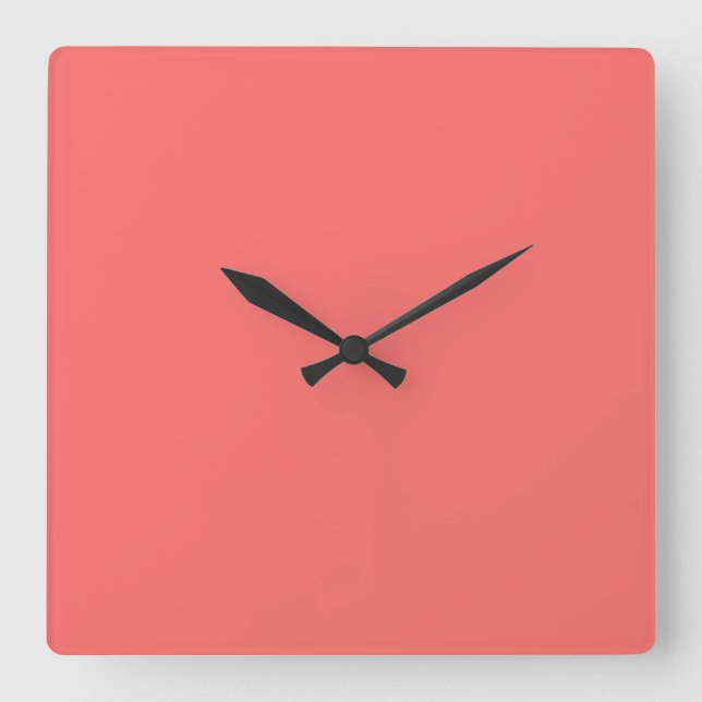 Salmon Pink Clock (Front)