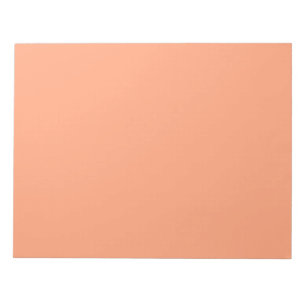 Salmon Pink colour accent customisable Notepad