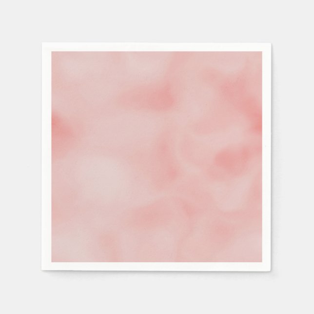 Salmon Pink Ombre       Napkin (Front)