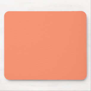 Salmon Pink Solid Colour   Trendy Colour Mouse Pad