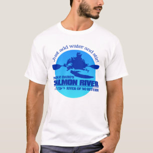 Salmon River (Blue) T-Shirt