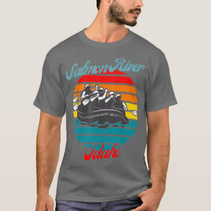 Salmon River Idaho White Water Rafting Canoeing T-Shirt