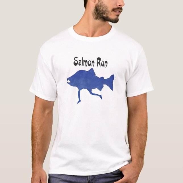 Salmon Run T shirt (Front)