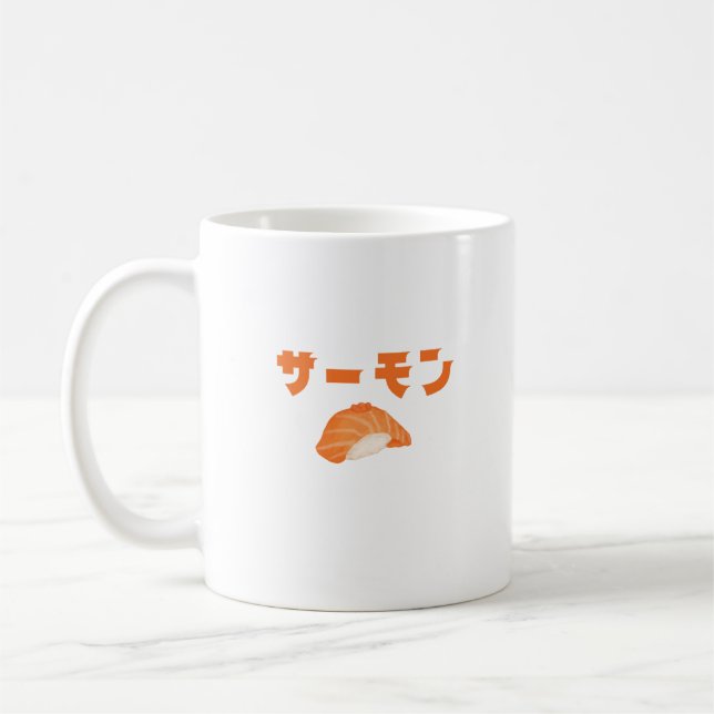Salmon Sushi Coffee Mug (Left)